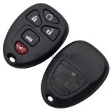 For Bu 4+1 button remote key blank Without Battery Place