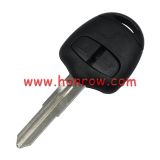 For Mit 2 button remote key blank with Right Blade