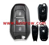 For NEW Peugeot 3 button remote key blank with HU83 blade