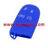 For GMC 4+1 button  silicon case Blue color (MOQ: 50pcs)