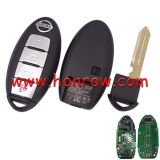 For Nissan 4 button remote key 433.92mhz, chip: 7945M(4A) for 2016 Nissan Rogue FCCID:kr5s180144106