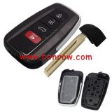 For Toyota C-HR 3+1 button Smart Remote key blank