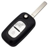 For After make Ren Clio3 2 button remote key with 433Mhz ID46 PCF7946 Chip