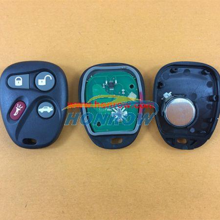 For G 3+1 button remote key With 315Mhz