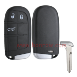 For Chrysler 3 button remote key shell with SUV button