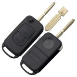 For Be 2 Button Flip Remote Key Blank with 4 track blade (No Logo)