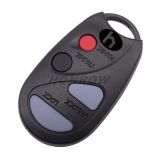 For Nis Maxima 4 button remote key blank