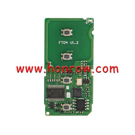 For hot sale Toy Smart Key PCB 0010D For Lexus IS 2014 GCC 433MHz Frequency:433MHz Transponder ID:TMS37200 Page 1:A8 P4(00 00 A8 A8)