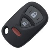 For Suz 3 button remote key blank
