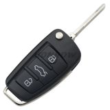 For Au A6 3 button Remote Key blank