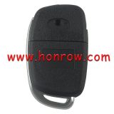 For New Hyundai 2 button remote key blank with Blade， Please choose the blade 