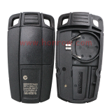 For BM 5 series 3 button remote key blank with blade No Logo battery holders in the shell  