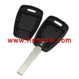 For Fiat Fir 114 and Punto 188 1 Button remote key with 434mhz in black color, programmed by Zedfull