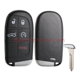 For Chry 5 button remote key shell