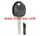 For Hyundai transponder key blank With HYN14R Blade 