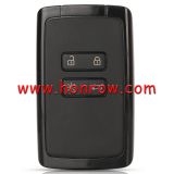 For Renault Megane4 4 button remote key blank with black cover