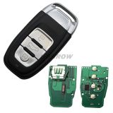 For Au A4L, Q5 3 button remote key with 433Mhz and 7945 Chip  Model： 8TO-959-754C 8TO-959-754G 8KO-959-754G 8KO-959-754J 8KO-959-754C