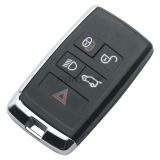 For Landrover modified 4+1 button smart remote key with Keyless Go Feature and Pcf7953 Transponder and 433Mhz