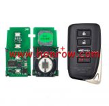 Lonsdor 8A Universal Smart Car Key for Toyota Lexus 3+1 button Universal Smart Key for K518 and KH100