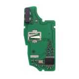 For Benz smart 3 button remote key with 4A 434mhz PCF7961M