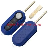For Fi 3 button flip remote key blank (Blue Color)