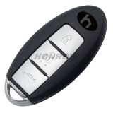 For Nis 2+1 button remote key blank with smart key