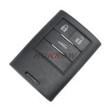 For Cad 3+1 button  remote key blank