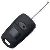 For Ki 3 button flip remote key blank with right Blade