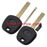 For Le Transponder key blank with  TOY48 Blade short blade