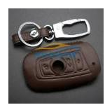 For BMW 3 button key cowhide  leather case used for 1series 3series, 5series, 7series, Z4 X1 X6 X3 X4 M3 M5 M6