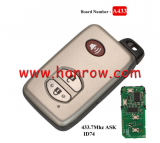   For Toy 2+1 button Smart Card 433.93MHz ID74 chip ASK A433 Board CHIP: ID74-WD04 Page 1:98