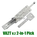 Original Lishi VA2T for Citroen lock pick and decoder together 2 in 1 genuine with best quality