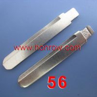 For BYD F3 Remote Key Blade (with Right )56#