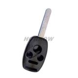 For high quality Honda 3+1 button remote key blank（no chip groove place) enhanced version