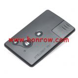 For Nissan 3 button smart card key shell 