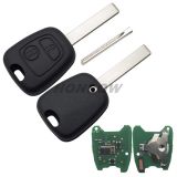 For Cit 2 button remote key with 407 blade 433Mhz PCF7961 Chip
