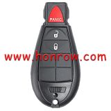For Chrysler Jeep 2+1 button remote key with PCF7961M / HIATG AES / 4A chip FCC ID: GQ4-53T IC: 1470A-34T P/N: 68105083 AC AD AE AF AG