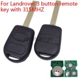 For Landrover 3 button remote key  with 7935 chip with 315mhz