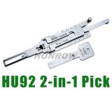 Original Lishi HU92 for BMW 2 In 1 lock pick and decoder genuine combination tool with best quality