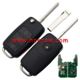 For Au A3 3+1 button remote key with 434mhz use in model 4E0837220, 4E0837220C, 4E0837220H