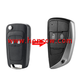 For Opel 2 button modified flip remote key blank