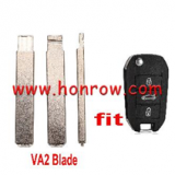 For Peugeot 508 VA2 key blade