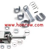 For BMW Front Left Right Door Lock Cylinder Repair Kit  for BMW 3 series E46 car door repair
