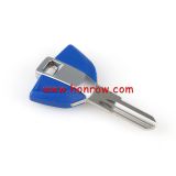 For BMW Motorcycle key blank with blue color