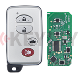 KEYDIY TDB03-4 smart remote key with 4D chip for KD-X2 KD MAX Car Key Remote Fit More than 2000 Models
