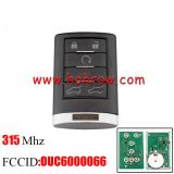 For Cadi 6 button remote key with 315Mhz  FCC ID:OUC6000066
