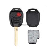 For Toyota 3 button remote key with 433Mhz H chip FCCID:GQ4-52T/HYQ12BDS