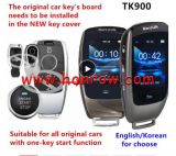 TK900 Korean English Modified Smart Keyless 3Button Remote Key TK900 with LCD Screen for Benz S Class 500L S450L  for BMW Ford Mazda Toyota Porsche Honda