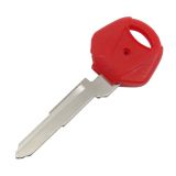 For Yamaha Motorcycle transponder key blank with Right Blade (Red)