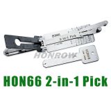 Original Lishi HON66 for Honda 2 In 1 lock pick and decoder genuine locksmith tools with best quality